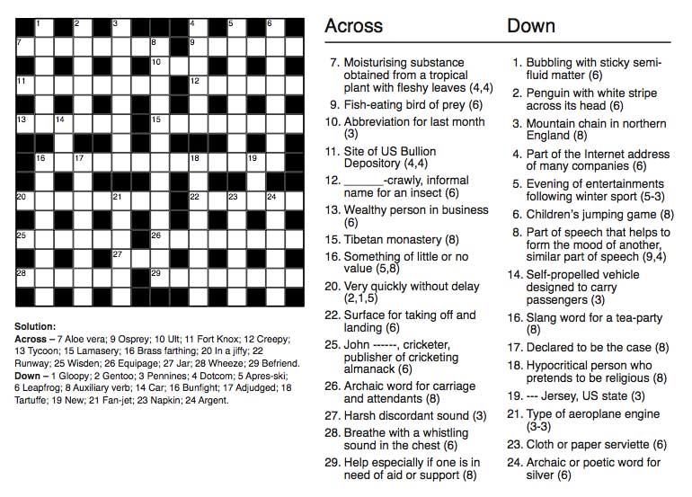 general knowledge crossword discount 58 off www turiscampo com